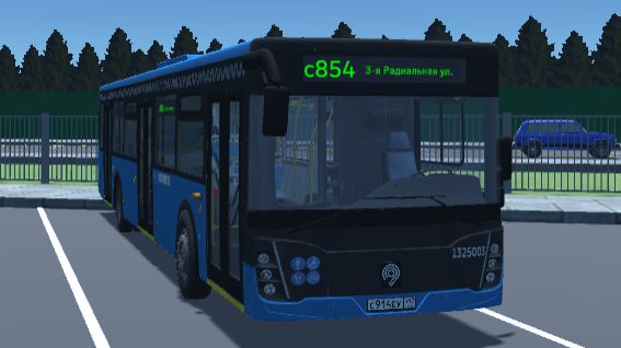 Я катаюсь на автобусе в Яндексе Игры и Водитель Московского Автобуса