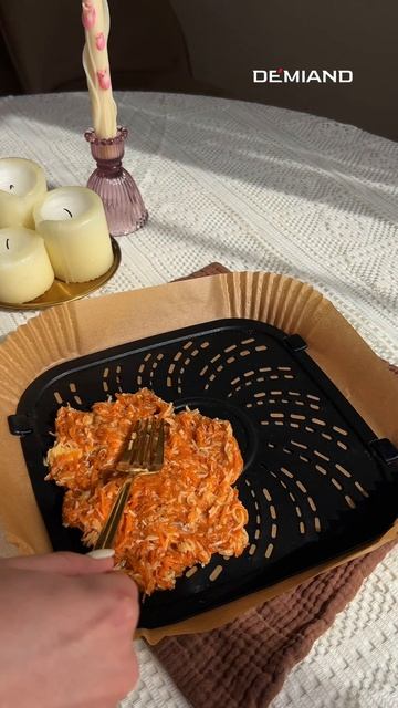 морковные лепёшки с ретинолом 🪄