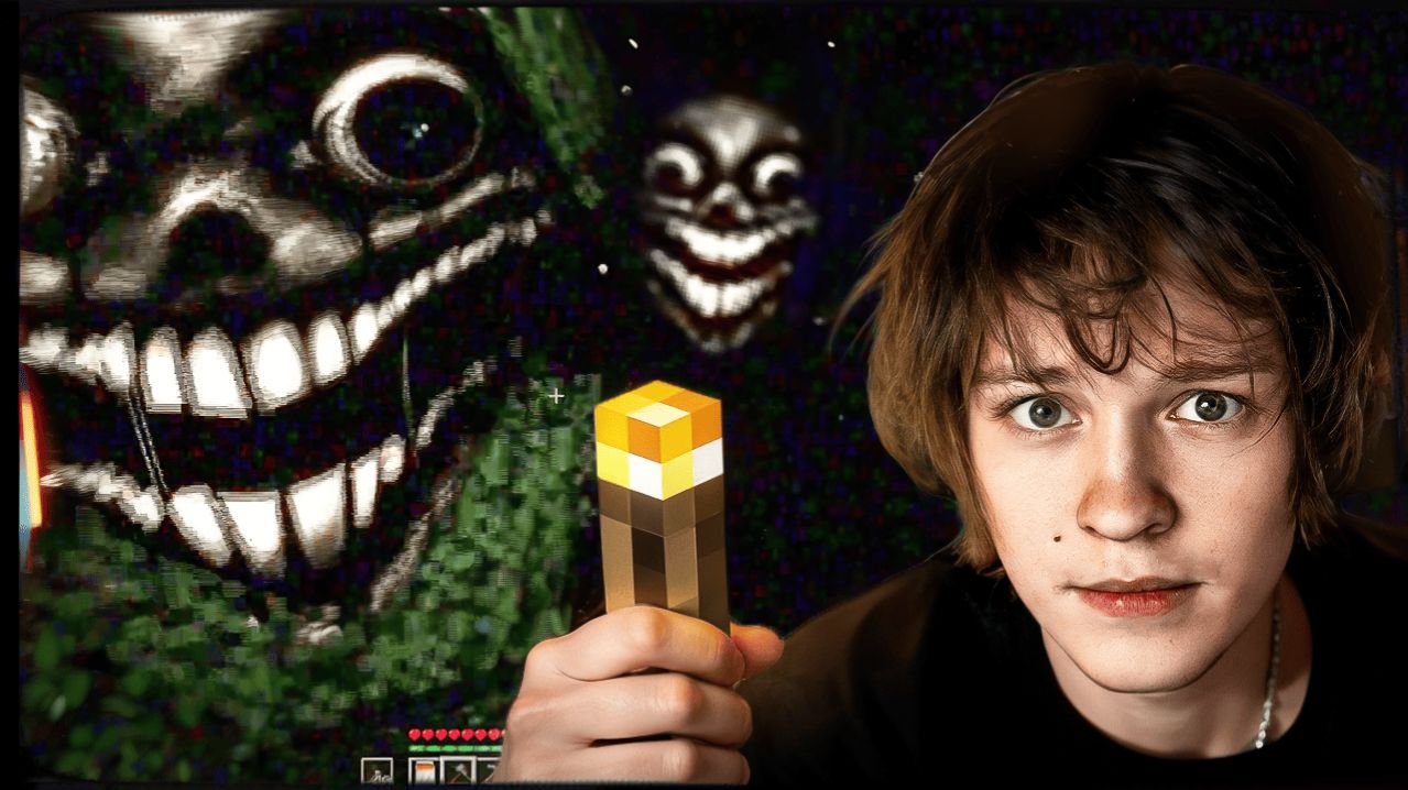 ДИПИНС ИГРАЕТ В СТРАШНЫЙ АНАЛОГОВЫЙ МАЙНКРАФТ