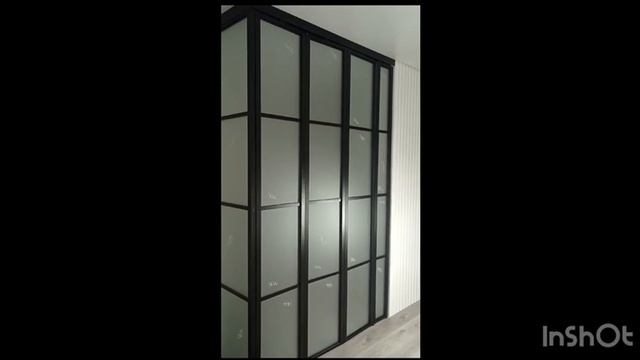 Раздвижная перегородка лофт