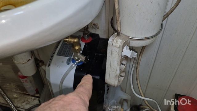 записки электрика-монтаж водонагревателя с ОЗОН дата 09.04.2026г.