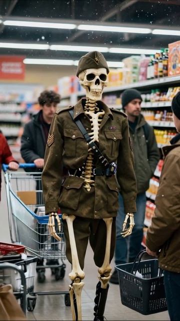 Остатки войны: Мы все когда-нибудь станем призраками #война #скелет #пустота