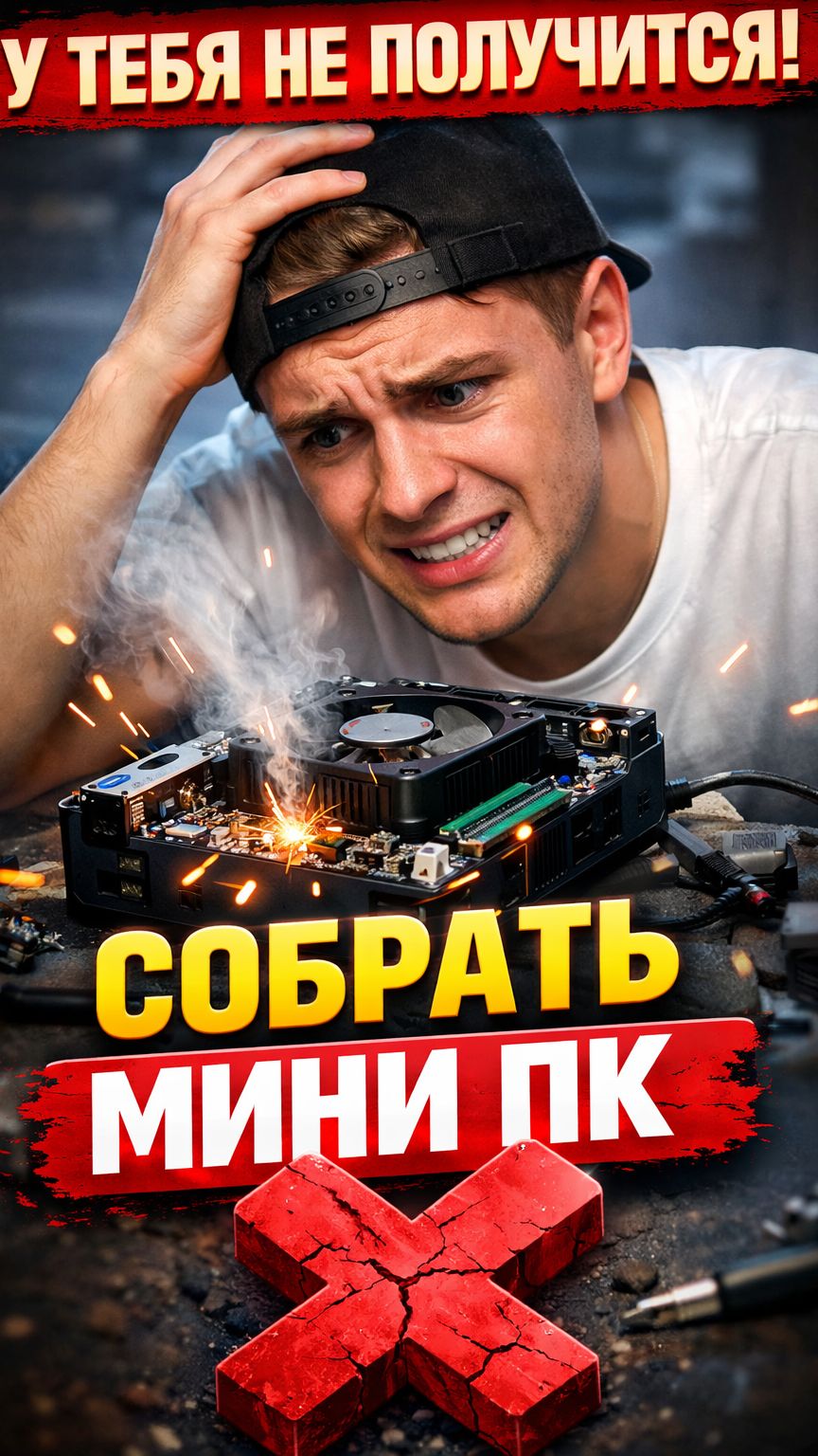 У тебя не получится собрать мини пк