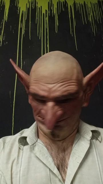 Реалистичная силиконовая маска - Хоп гоблина