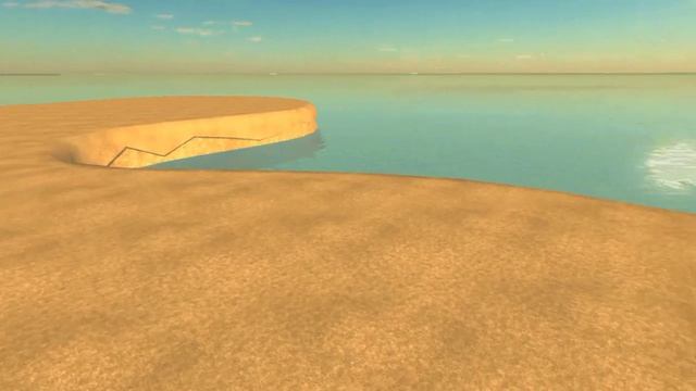 Чисто робот искупался в реке...