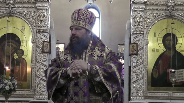 9.04.26 Слово епископа Гавриила в храме Казанской иконы Божией Матери г. Набережные Челны