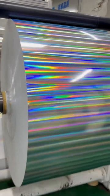 0407metal Paper Box Holographic Paper Metalic Metallized Package Box Paper 2721