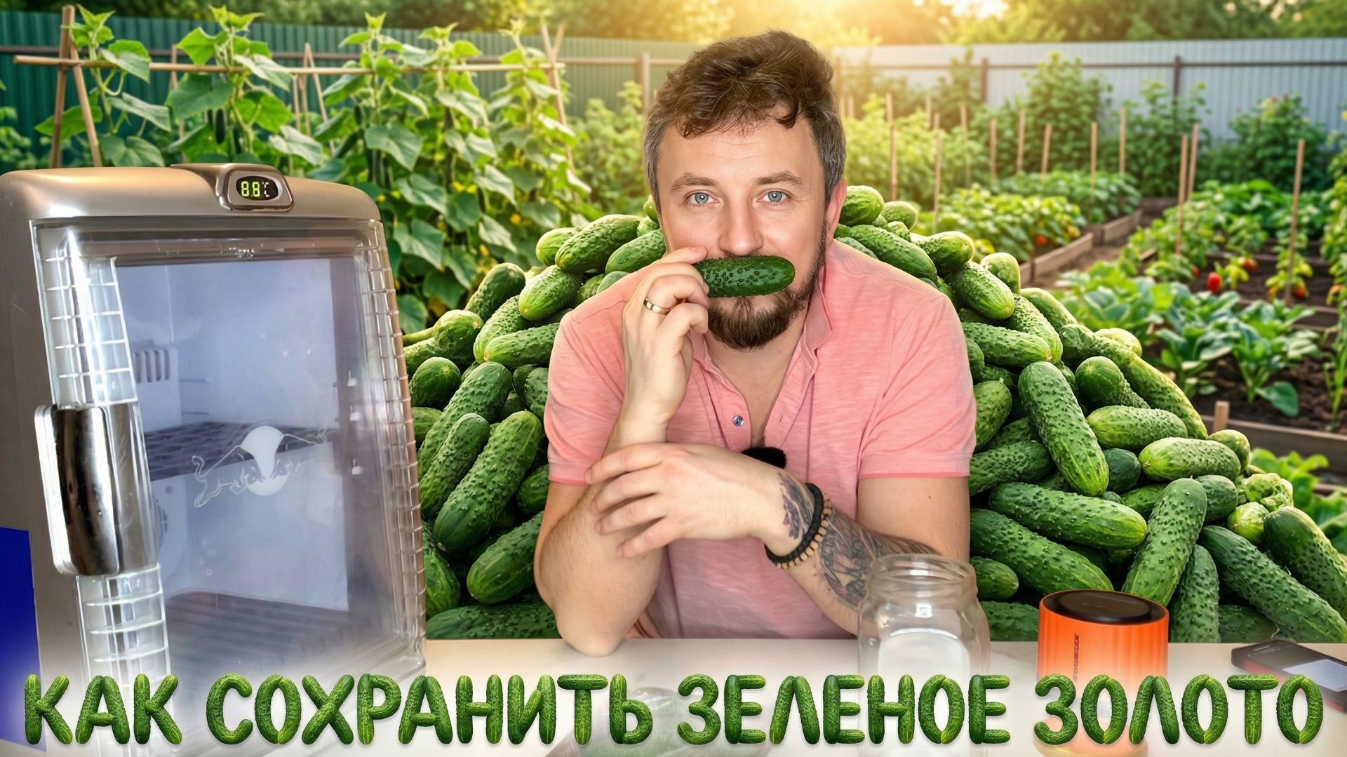 Эксперимент с зеленым золотом (огурцы)