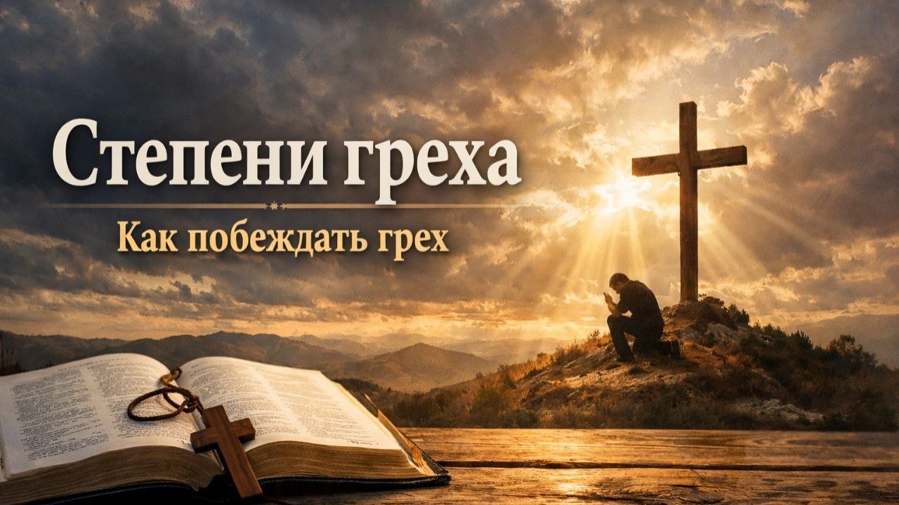 Степени греха. Как побеждать грех.