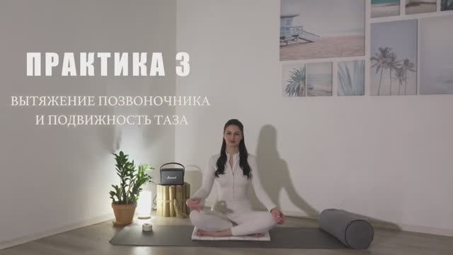 Вытяжение позвоночника и подвижность таза за 20 минут !🔥