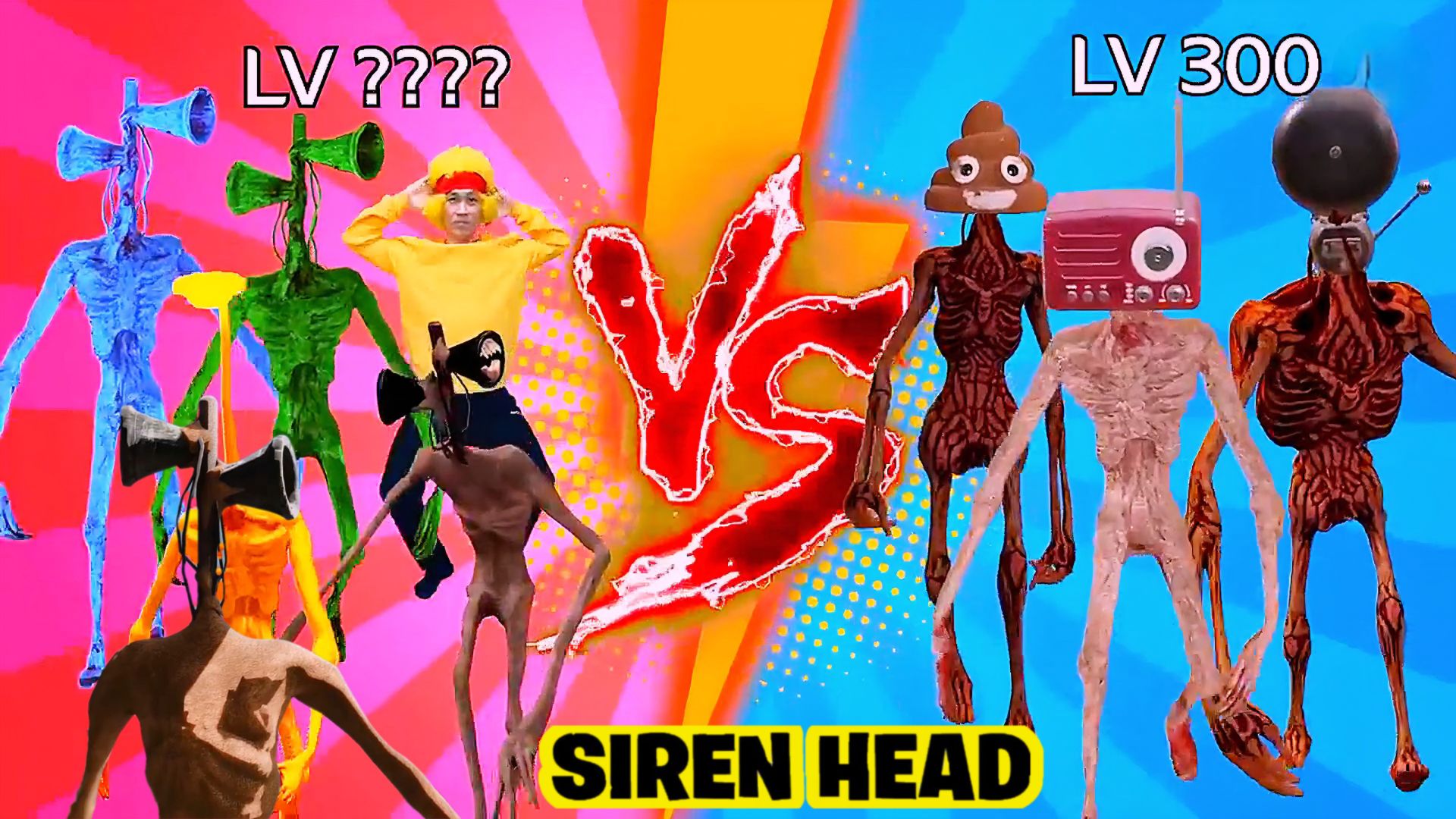 📢 СИРЕНОГОЛОВЫЙ 📢 против МОНСТРОВ ТРЕВОРА ХЕНДЕРСОНА. SIREN HEAD.