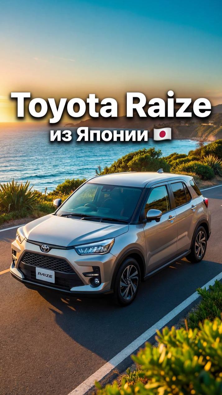 TOYOTA RAIZE из Японии