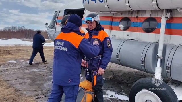 Поиск пропавших туристов на Камчатке