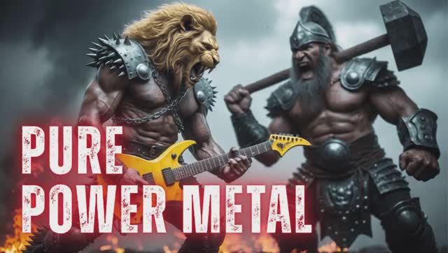ЧИСТЫЙ ПАУЭР-МЕТАЛ, 1 час агрессивных риффов
