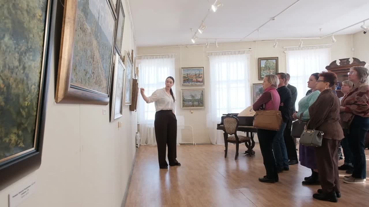 Ярко представили эволюцию русского пейзажа