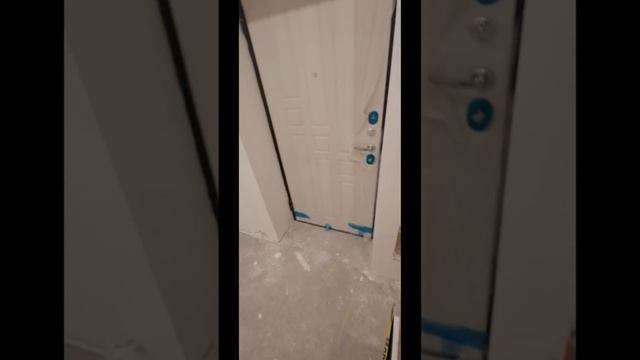 Установил натяжные потолки. Покрасил оконные откосы. Иркутская. Калининград.