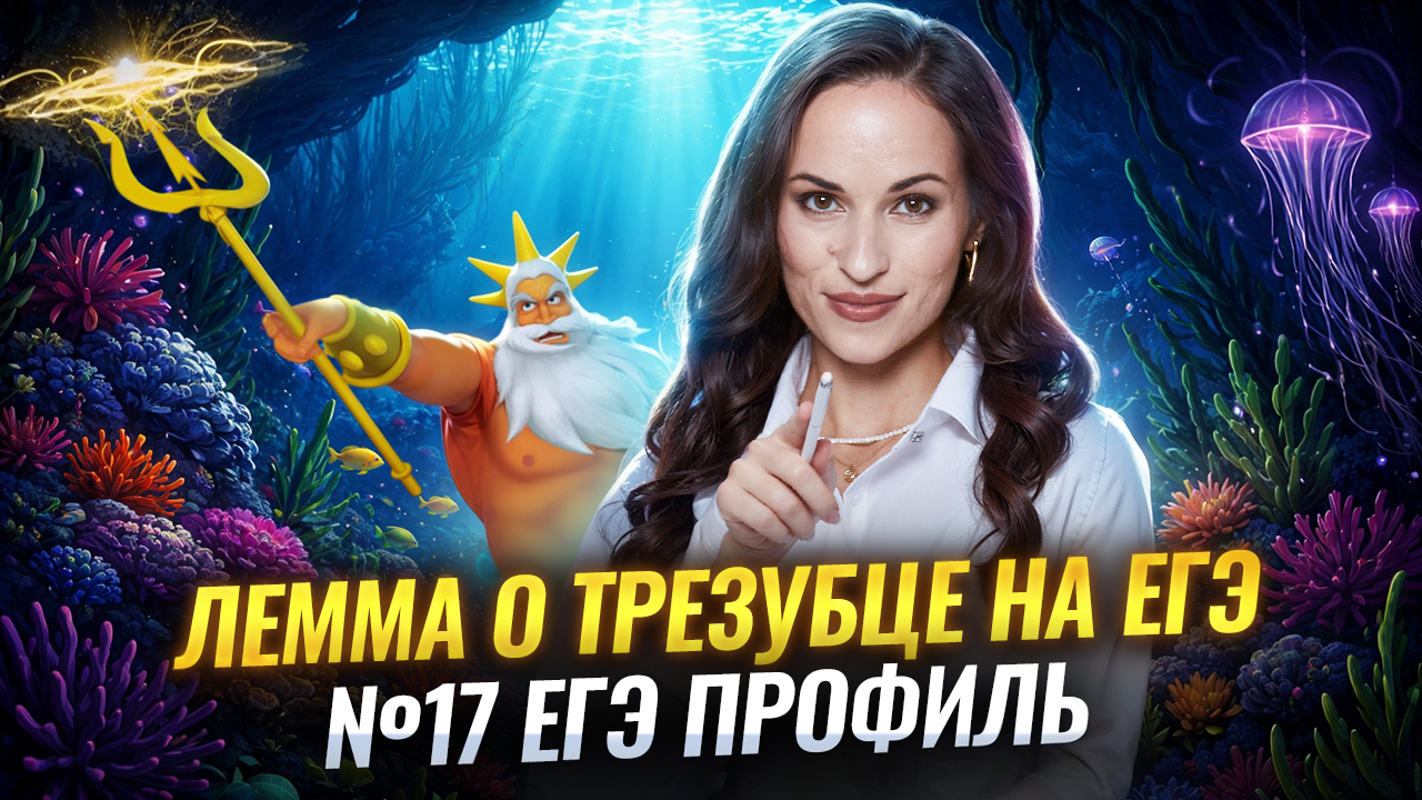 Лемма о трезубце на ЕГЭ: разбор 17 задания | ЕГЭ профильная математика | Умскул
