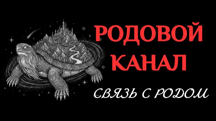 🐢ЧИСТКА РОДОВОГО КАНАЛА - НАЛАЖИВАЕМ СВЯЗЬ С РОДОМ🐢