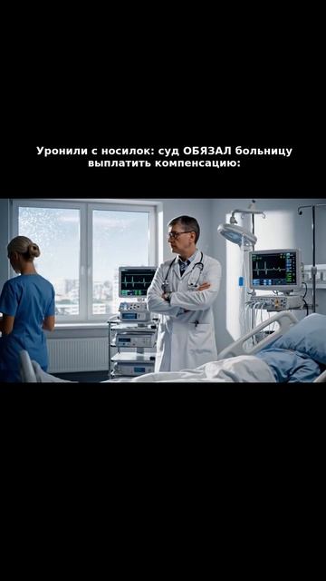 УРОНИЛИ с носилок!