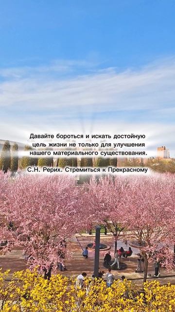 С.Н.Рерих. Достойная цель жизни