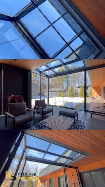 Безрамное остекление MIRO: терраса наполненная светом и уютом