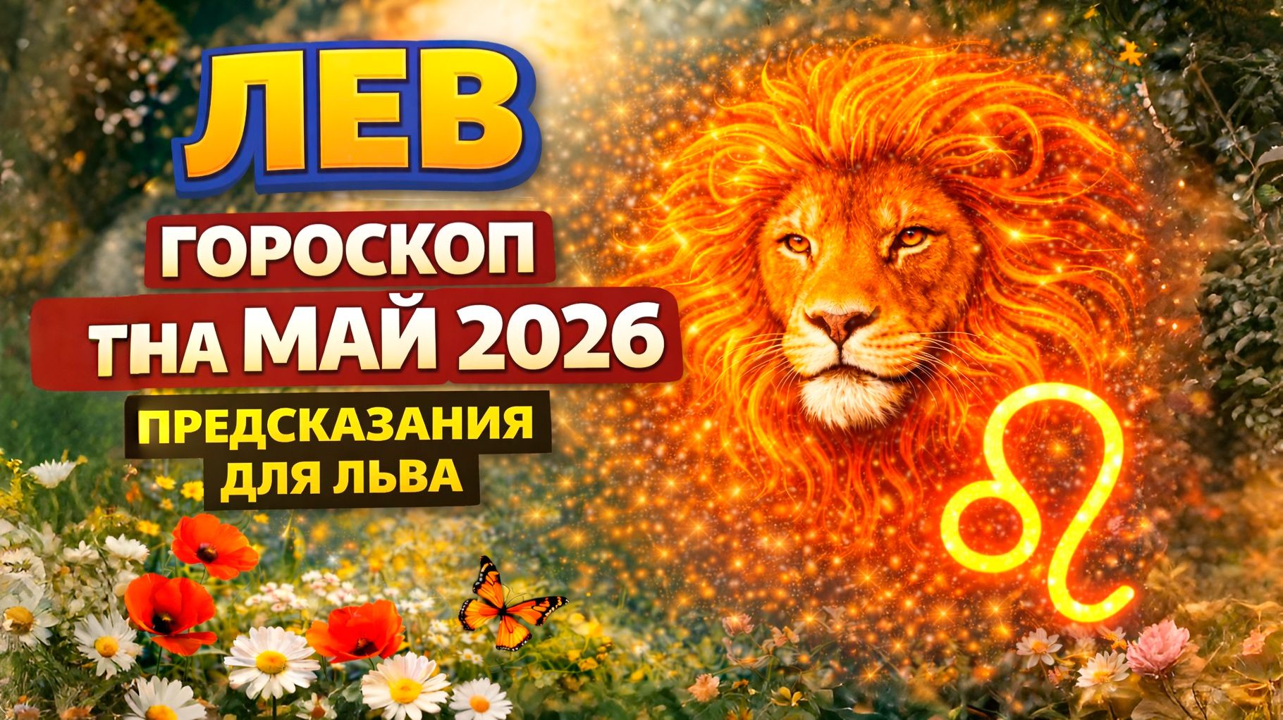 ♌ ЛЕВ: гороскоп на май 2026 года | 🔮 Предсказания для Льва ✨