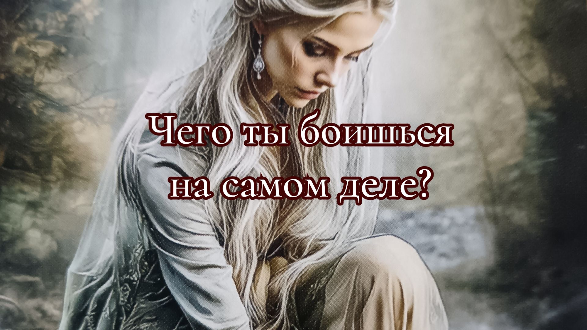 Чего ты боишься на самом деле?