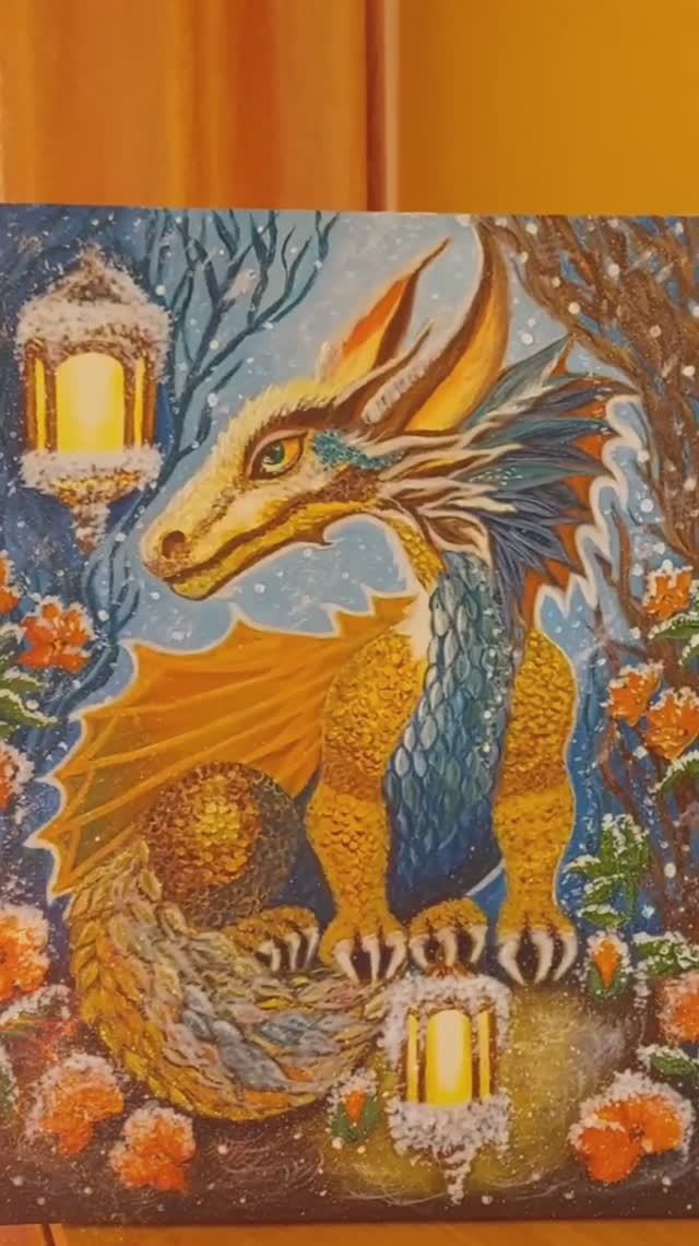 Волшебство живописи #живопись_акрилом #хобби