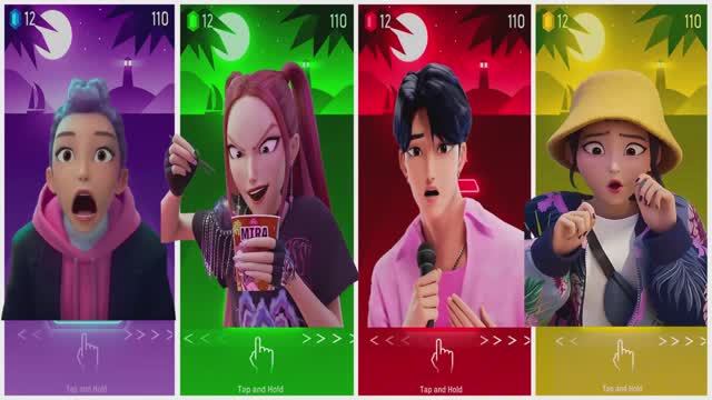 Музыкальный Драйв К-Поп Охотников — Тайлс Хоп ЭДМ Раш