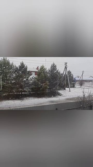 Татарстан засыпает снегом — непогода накрыла Набережные Челны и Альметьевск. Из-за метели почти ниче