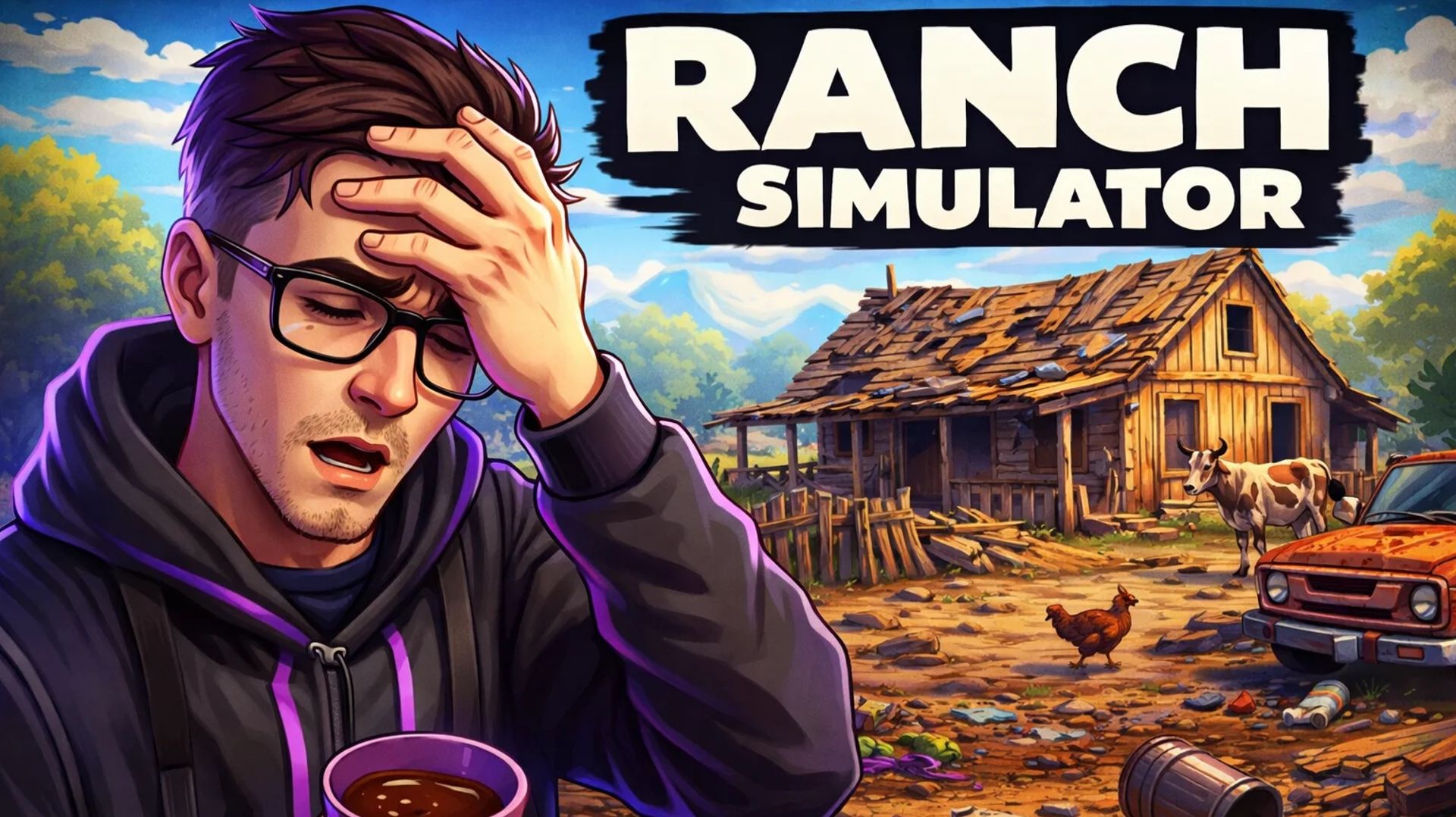 Получил ранчо в наследство | Ranch Simulator #1