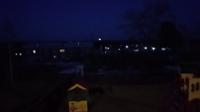 Восход полной луны со стороны юга-востока!