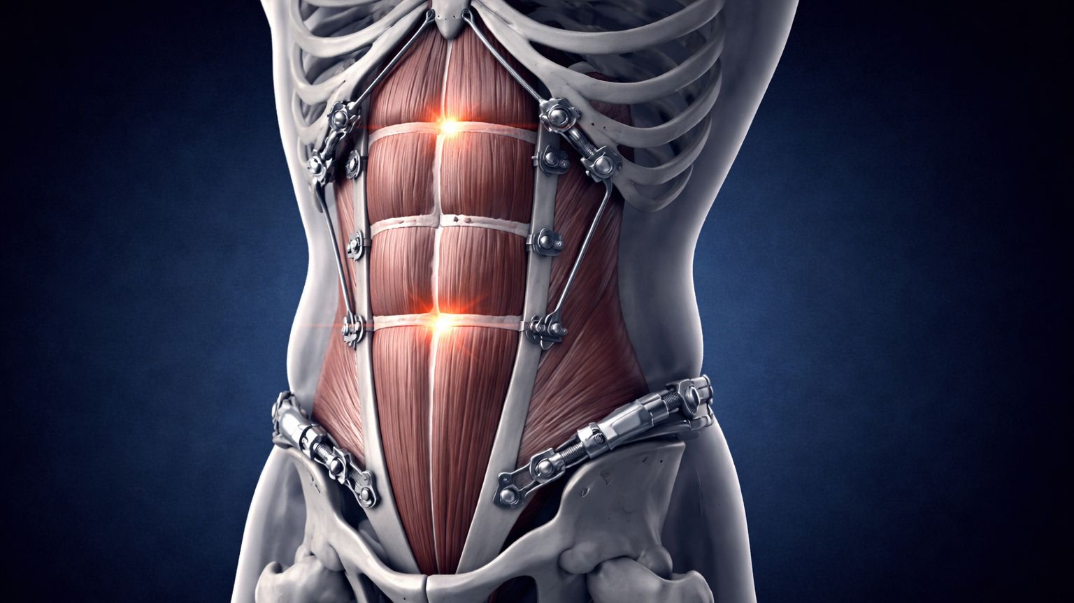 Про прямую мышцу живота для тренеров