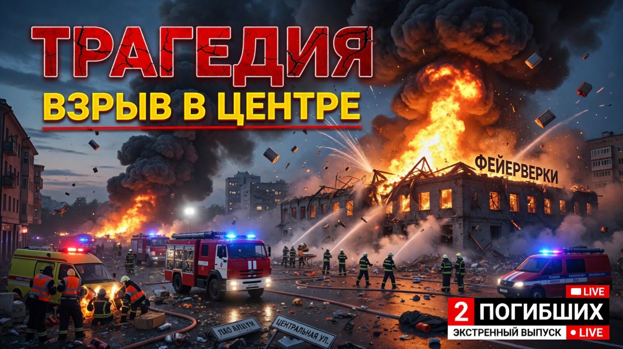 Трагедия во Владикавказе взрыв на складе пиротехники унёс жизни двух человек 10 апреля.