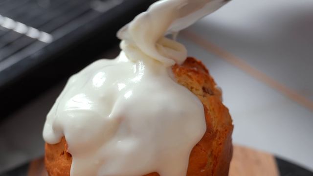 ГЛАЗУРЬ для кулича за 1 минуту БЕЗ варки, желатина и сырых белков! Не трескается и не липнет!