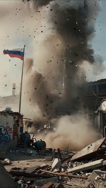 Горькая правда разрушений: бездушие войны #разрушение #война #постапокалипсис