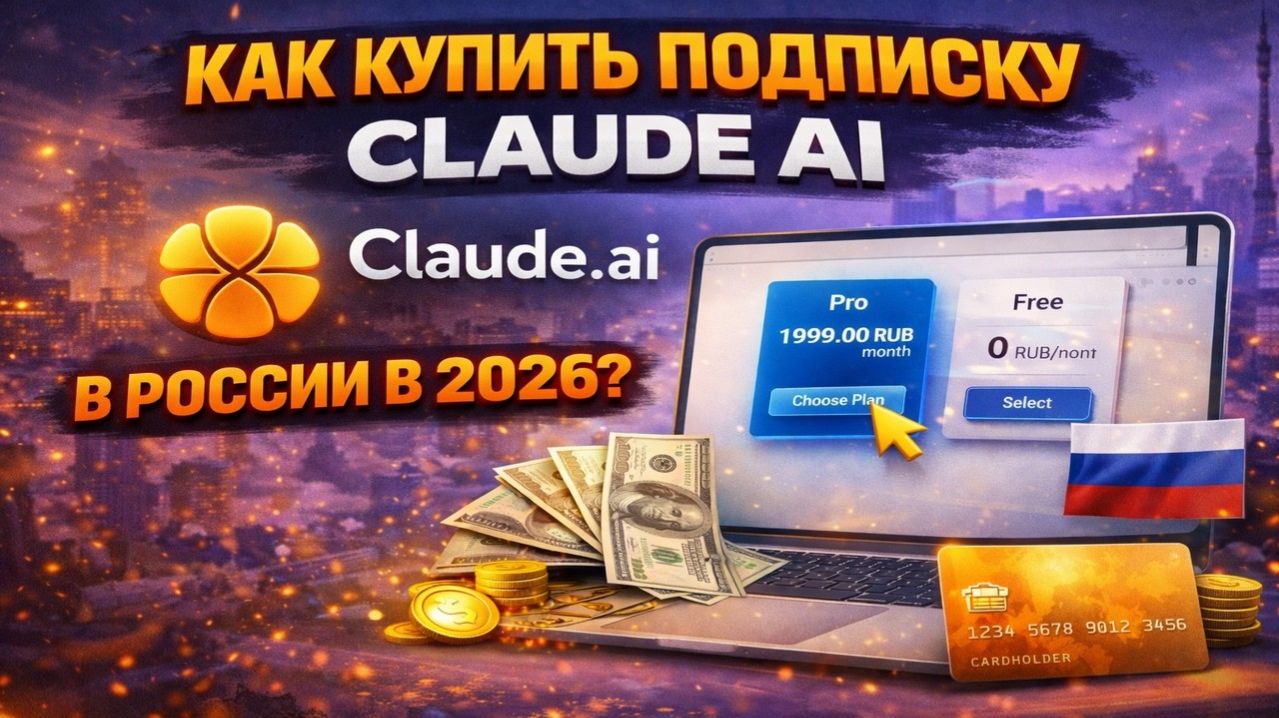 Claude AI: как купить подписку в России в 2026 году
