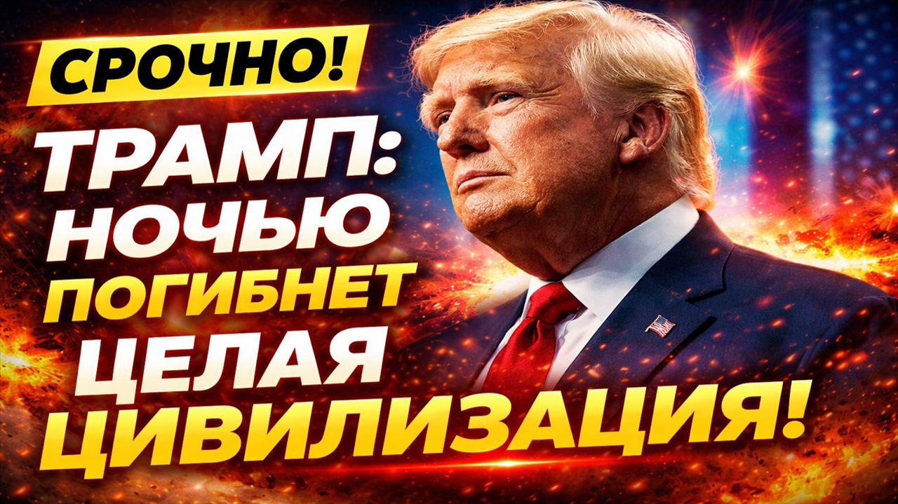 Последние Новости СВО на 11 Апреля - ТРАМП: Время истекло. Сегодня ночью погибнет целая цивилизация!