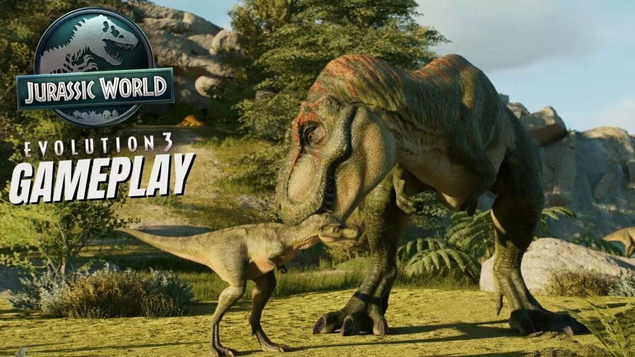 Jurassic World Evolution 3. Динозавры. Мир юрского периода 3.