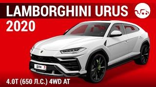 Lamborghini Urus 2020 4.0T (650л.с) 4WD AT - видеообзор