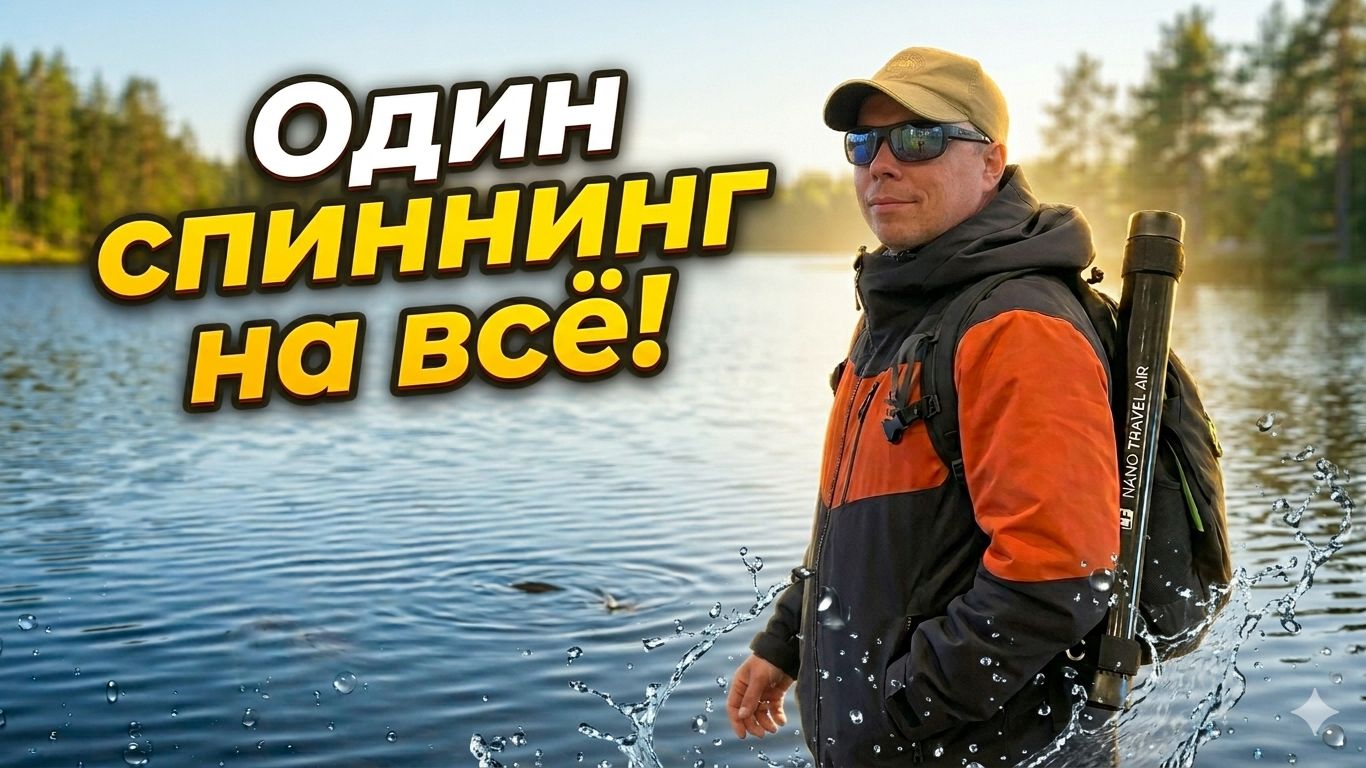 👉 Почему я ловлю ЛЮБУЮ РЫБУ ОДНИМ Спиннингом | Мормышинг + Микроджиг + Тревел