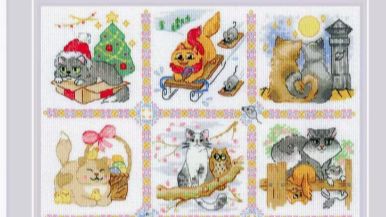 Вышивка крестиком от Риолис 