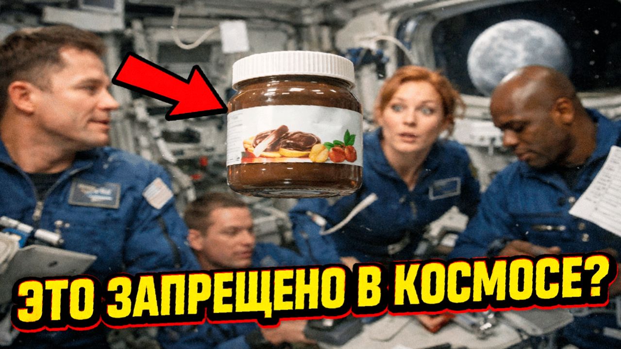 Банка Нутеллы на борту Артемис II неожиданно попала в кадр во время облёта Луны