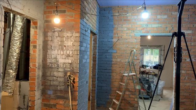 Ремонт и отделка.Кирпичные стены.