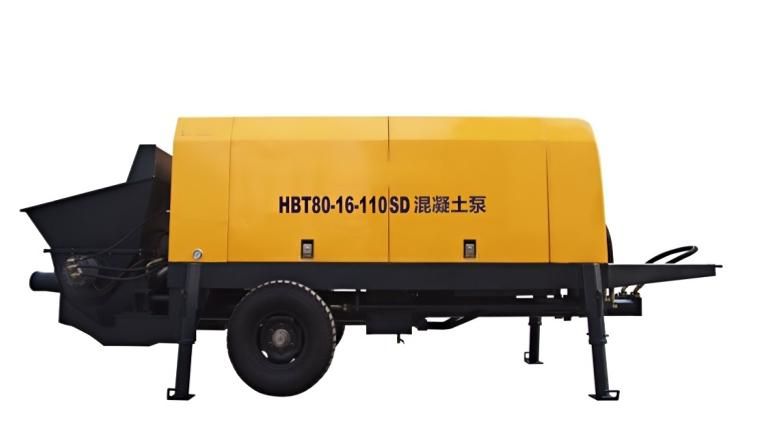 HBTS40-11-45 | Бетононасос для ЮАР: погрузка в 40-футовый контейнер и отправка