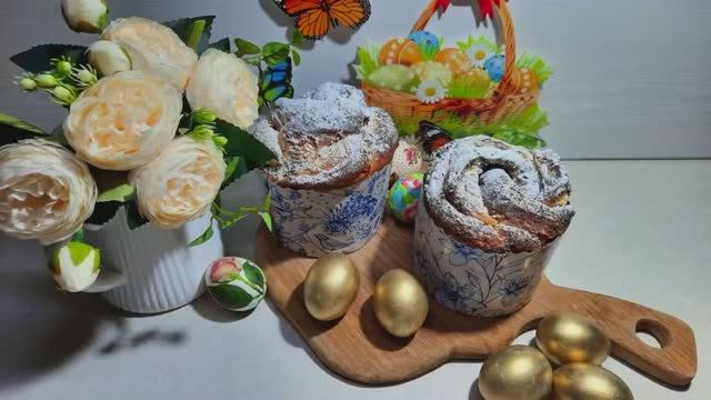 Куличи сливочные заварные с маком!🍮🍮🍮