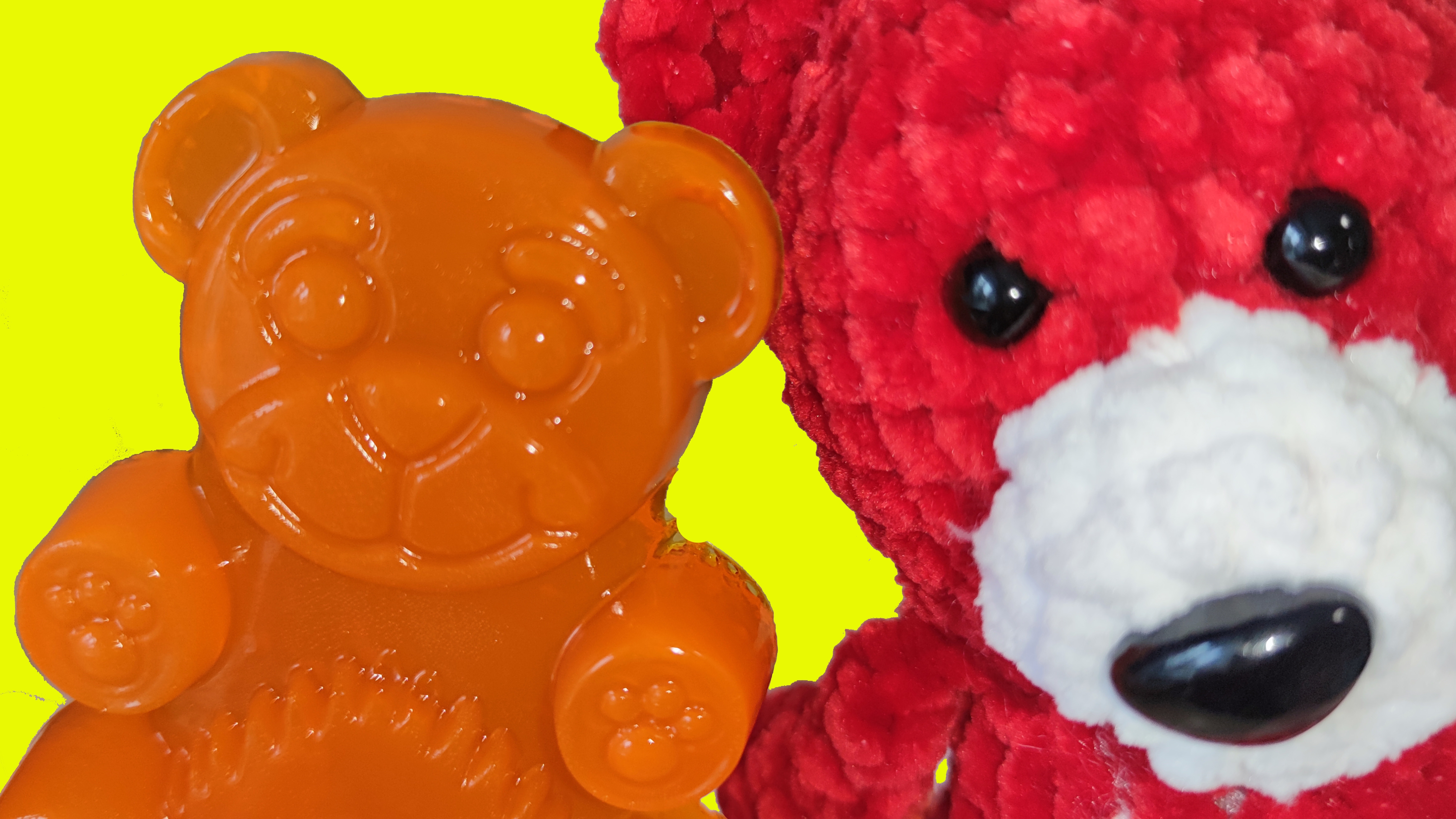 Желейный Медведь Медведь Костя.Делаем