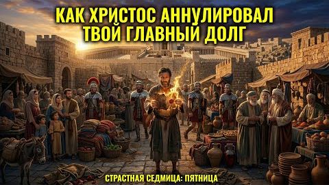 КАК ХРИСТОС АННУЛИРОВАЛ ТВОЙ ГЛАВНЫЙ ДОЛГ || СТРАСТНАЯ СЕДМИЦА: 4/7