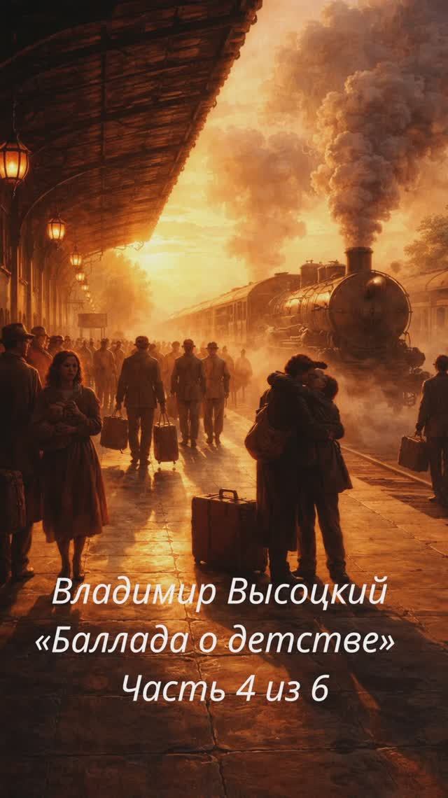 Владимир Высоцкий — «Баллада о детстве»  Часть 4 из 6