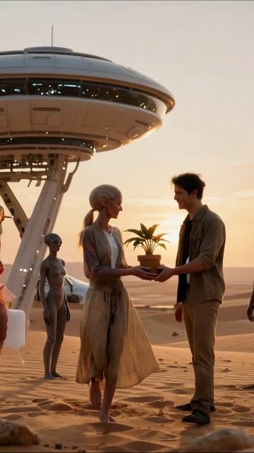 Мир дружбы: дар транзита растений инопланетянам #наука #фантастика #приключения